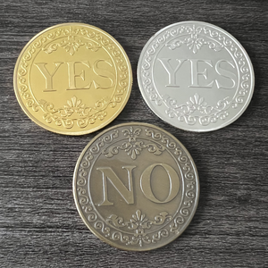 Bán Buôn Cổ Phiếu Tốt Kỷ Niệm Đồng Xu Với UV <span class=keywords><strong>In</strong></span> Logo Bronze Bạc Vàng Cổ Điển Lưu Niệm May Mắn Đồng Xu Cho Quyết định Làm - Product Image 5