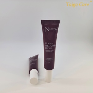 Tube souple personnalisé de luxe pour cosmétiques, 50 ml, vide, avec logo sérigraphié, en PE, avec bouchon intérieur à long bec. - Product Image 4