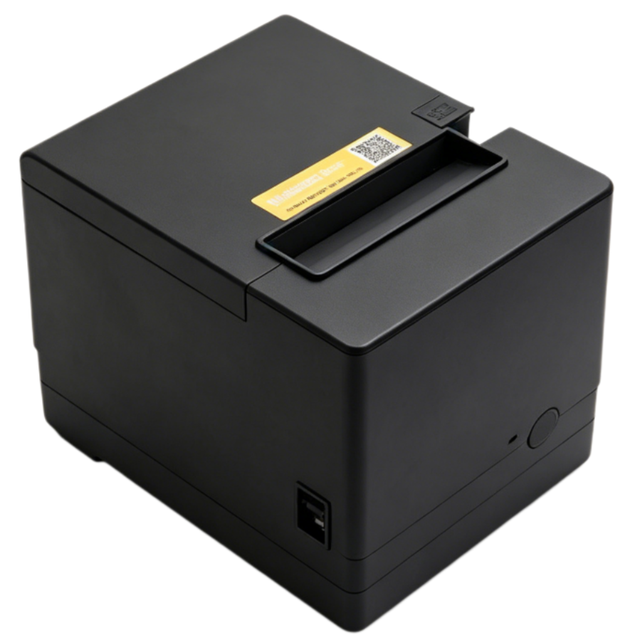 80mm Thermal Receipt Printer Auto Cutter POS Thermal Printer USB LAN Optional For Restaurant Retail Shop