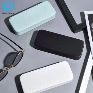 2025 nóng bán Chất lượng cao chải kim loại sang trọng Kính mát hộp trắng cảnh tượng trường hợp EVA kính trường hợp vỏ cứng kính trường hợp - Product Image 1