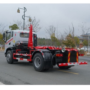 Dongfeng 4x2 Diesel Transmisión manual Autodescarga <span class=keywords><strong>Roll</strong></span> <span class=keywords><strong>off</strong></span> Skip Garbage Truck LHD/RHD Nueva condición para ventas - Product Image 2