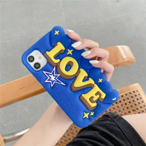 Supplier Custom Love Style Silicon Cover For Phone Modern Cute Mobile Case For Infinix Hot 40I Covers