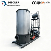 Caldera de Aceite Térmico de Biomasa Vertical de Alta Eficiencia con Circulación Natural y Alimentación Automática para Fábrica de Muebles
