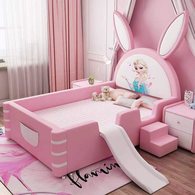 Cartoon Rabbit Child Bed for Kids