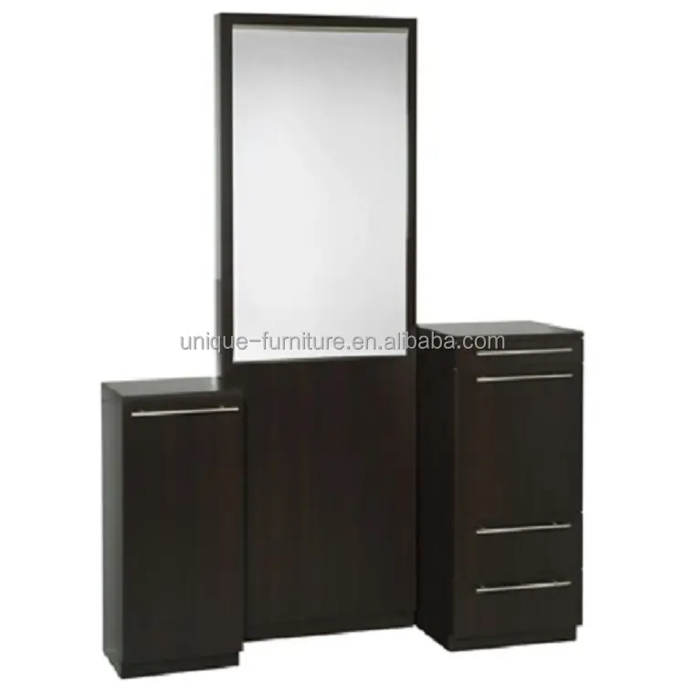 barber shop mirror hairdressing double sided styling led mirror station barber mirror unit for barber shop