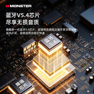 Écouteurs sans fil Monster M100 TWS Bluetooth 5.4 avec réduction de bruit, intra-auriculaires, sportifs, avec charge Type C - Product Image 2