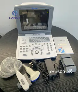 LANNX uRason N6 Personalización Cardiaco OB GYN Ecocardiografía Máquina Portátil Ultrasonido Escáner Ecografo portátil