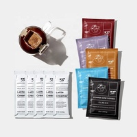 Nouveau design – Sachets de café filtre écologiques et petits, vides, avec oreilles de suspension pour infusion rapide