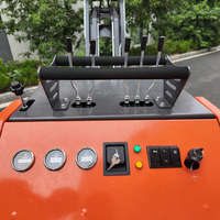 Professioneller Mini-Raupendumper 0,8 Tonnen Hydraulischer Transporter für Landwirtschaft, Obstgarten und Materialtransport