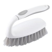 Kit de nettoyage ménager Brosse douce de balayage, raclette Mini pelle à poussière en plastique et ensemble de nettoyage de brosse