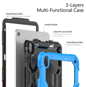 Funda protectora de pantalla resistente para <span class=keywords><strong>iPad</strong></span> de 10. ª generación de 10,9 pulgadas, cinturón de hombro con soporte giratorio integrado 360 - Product Image 5