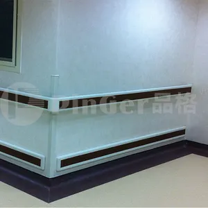 Customized Anti Collision Hospital Wall Guard Vinyl Cover Wall Protection Cover