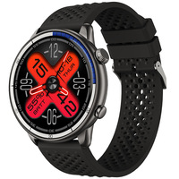 Reloj Inteligente T30plus 1.43 AMOLED Bluetooth con Monitor de Ritmo Cardíaco, Luz Roja, Oxígeno en Sangre, Sueño y Deportes