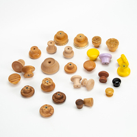 Boutons de tiroir en bois Tailai Poignées de meubles élégantes pour commodes et armoires-Bois durable, parfait pour la décoration intérieure