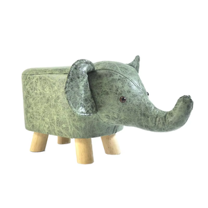 Offre Spéciale mignon canapé changement chaussure tabouret salon meubles en bois éléphant moderne enfants <span class=keywords><strong>chaise</strong></span> tissu tabouret pour enfants - Product Image 1