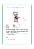 Mejor Precio Nuevo Separador de Crema de Leche Automático de Alta Velocidad MEI con Motor de Acero Inoxidable de 2.0KW para Procesamiento de Lácteos, Queso, Mantequilla y Leche