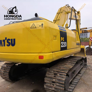 Excavateur PC220-7 Komatsu d'occasion en bon état Original Japan Komatsu avec composants du moteur central Modèles PC78 PC60 Mini - Product Image 4