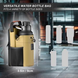 Bolsa Deportiva Magnética para Hombre/Mujer, Bolsa para Botella de Agua, Porta Botella de Agua Cruzado para Viajes - Product Image 4