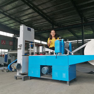 <span class=keywords><strong>2</strong></span> de papel de Color de maquinaria de producción de la servilleta de papel de tejido plegado máquina de grabación en relieve - Product Image 6