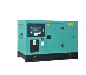 Guangzhou high quality Super silent 16KW 20kva diesel electricity generator power genset price in Ghana Congo Cameroon Nigeria