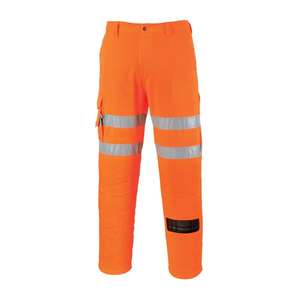 PORTWEST - RT46ORTXXXL Rail Combat pantalón alto naranja-EAN 5036108173068 ROPA DE TRABAJO DE - Product Image 1