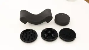 Masseur vibrant professionnel rond G5 - Appareil de massage corporel complet et amincissant avec têtes réglables - Product Image 2