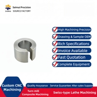 High Quality Hardware Parts Stainless Steel Aluminium Sleeves CNC Turning Milling Casting Services CNC Machine Tools Metal Parts