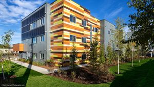 Tablero de Fibrocemento de <span class=keywords><strong>Color</strong></span> Continuo <span class=keywords><strong>para</strong></span> Revestimiento de Paredes Exteriores de Edificios - Product Image 3