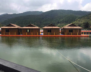 Plataforma Modular <span class=keywords><strong>Flotante</strong></span> para Casa <span class=keywords><strong>Flotante</strong></span> Moderna con Madera - Product Image 6