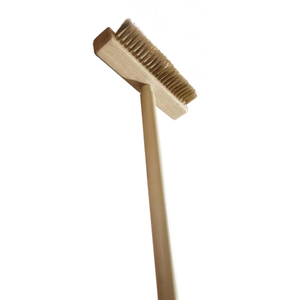Brosse pour <span class=keywords><strong>four</strong></span> <span class=keywords><strong>à</strong></span> <span class=keywords><strong>pizza</strong></span> personnalisée de haute qualité manche en bois de 90cm de long brosse de nettoyage pour <span class=keywords><strong>four</strong></span> <span class=keywords><strong>à</strong></span> <span class=keywords><strong>pizza</strong></span> en fil d'acier inoxydable - Product Image 4