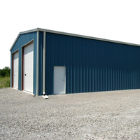 Entrepôt préfabriqué moderne en structure d'acier haute résistance avec acier Q345B pour stockage industriel et commercial