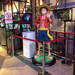 Sculpture artisanale <span class=keywords><strong>en</strong></span> résine personnalisée, figurine une pièce grandeur nature, statue de décoration Luffy pour collection et exposition - Product Image 6