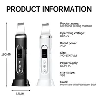 Spatule Nettoyante Visage Personnalisée d'Usine, Extracteur de Points Noirs à 5 Modes pour Soin de la Peau