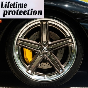 Cerchi in Lega di Alluminio Forgiati Personalizzati a 5 Razze Neri Profondi da 18-24 Pollici 5x114.3/5x120/5x112/5x110 in 2 Pezzi per Ferrari 360 Spider - Product Image 1
