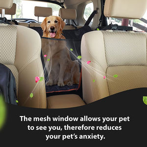 غطاء سرير وحصيرة وحاجز للحيوانات الأليفة في المقعد الخلفي للسيارة مصنوع من قماش أكسفورد 600D - Product Image 6