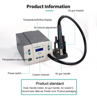MYTO Offre Spéciale Station de Dessoudage à Air Chaud Sans Plomb 220V 861DW 1000W avec Arrêt Automatique