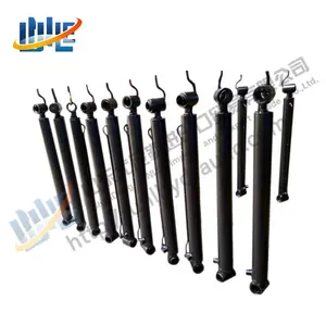 Factory supplier customized tie rod two way cylinder hydraulic jack kit for semi-trailer with double flip ramps