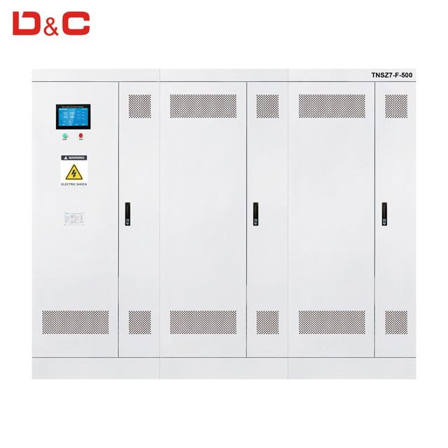 High Efficiency 500kVA Industrial Voltage Stabilizer ±1% Precision Overload Protection for Mining & Tunneling Equipment