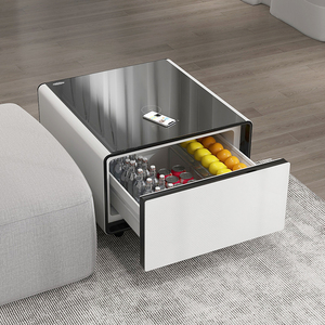 Wireless Charging of Small Household Appliances Refrigerators <b>Mini</b> Refrigerated Cabinets <b>Mini</b> <b>Side</b> <b>Table</b> Refrigerator - Product Image 1