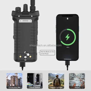 วิทยุสื่อสาร SQ-8500 20W ชาร์จย้อนกลับได้ คัดลอกความถี่ ลดเสียงรบกวน ไฟฉาย แบตเตอรี่ 5800mAh คลื่นความถี่คู่ ระยะไกล - Product Image 5