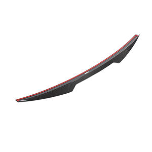Aileron arrière en fibre de carbone pour Audi A7 S-Line S7 RS7 4 portes 2019-2022 Aileron de coffre - Product Image 6