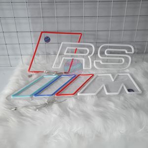 Letrero LED Personalizado con Logotipo RS para Auto, Alimentación USB, Regulador de Intensidad Continuo, Resistente al Agua IPX3, para Salas de Exhibición de Autos, Tiendas 4S, Edificios de Autos, Bares - Product Image 2