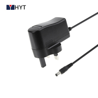 Adaptateur d'alimentation universel AC 10W pour chargeur DC 220V vers 5V 2A (prise EU/UK/AU) avec protection OTP/OCP, respectueux de l'environnement