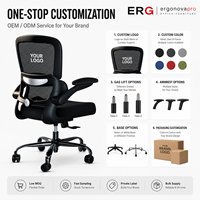 Chaise de bureau ergonomique moderne en alliage d'aluminium, entièrement en maille respirante, avec dossier haut et soutien lombaire, pour ordinateur et direction