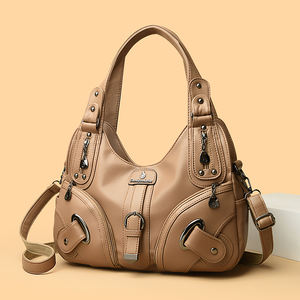 Bolso de Mano Elegante para Mujer, de Alta Calidad, en Cuero PU, con Asa Superior, Bolso de Hombro, Bolso Grande Informal - Product Image 5