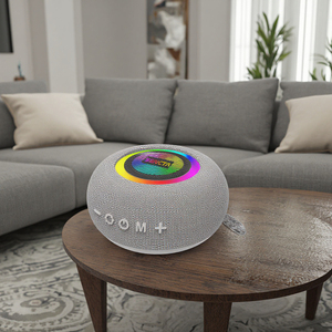 Nuevo Altavoz Portátil para Exteriores, IPX5 Impermeable, Mini Altavoz Musical, Regalo, RGB Colorido, Altavoz Inalámbrico Redondo de Tela - Product Image 5