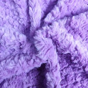Peluche de lapin torsadée imprimée et tissu peluche long DIY en polaire PV non pelucheuse pour jouets en peluche, couvertures, lits pour animaux de compagnie et textiles de maison - Product Image 6