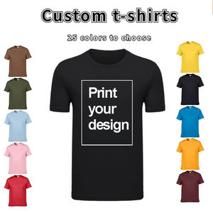 T-shirt blanc personnalisé avec logo OEM, 100% coton respirant, grandes tailles, pour campagne électorale, t-shirt uni homme. - Product Image 3