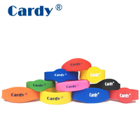 Pulsera de Silicona RFID NFC Programable de Alta Calidad Personalizada con Chip NTAG215 de 13.56MHz para Control de Acceso