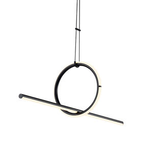 Lustre design minimaliste nordique pour la maison, unique, créatif, moderne, pour café, table, bar, long, élégant, restaurant moderne - Product Image 1